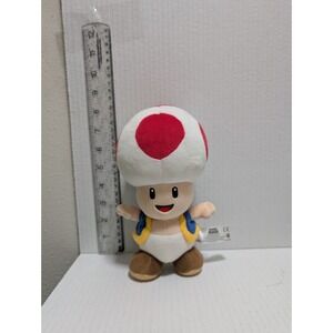 Little Buddy Super‎ Mario Toad 7" Plush 2017 Nintendo